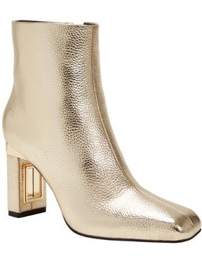 Katy Perry Collections Metallic Gold The Hollow Heel Bootie